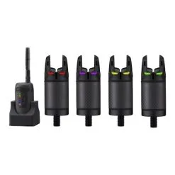 Prologic K3 Bite Alarm Set 4+1 Red Green Yellow Blue