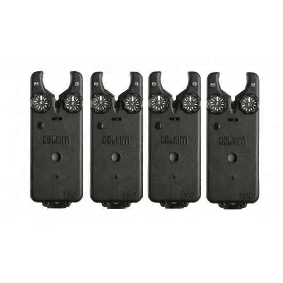 Delkim Ev-D 4 Rod Digital Bite Alarm Set 3 Delkim Ev-D 4 Rod Digital Bite Alarm Set