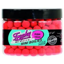Trophy Bait Pre Drilled Mini Boilies 8 Trophy Bait Pre Drilled Mini Boilies -Fischköder Winkel Trophy Bait Pre drilled mini boilies Fish