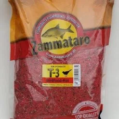 Zammataro T-3 Birdfood Geel/rood/groen -Fischköder Winkel Zammataro T 3 Birdfood rood