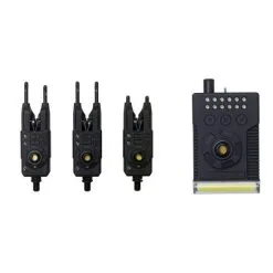 Prologic Fulcrum RMX Pro Bite Alarm Presentation Set 3+1 Multi Colour