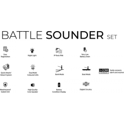 Black Cat Battle Sounder Set 2+1 Zwart -Fischköder Winkel resize img201 550x550w 1